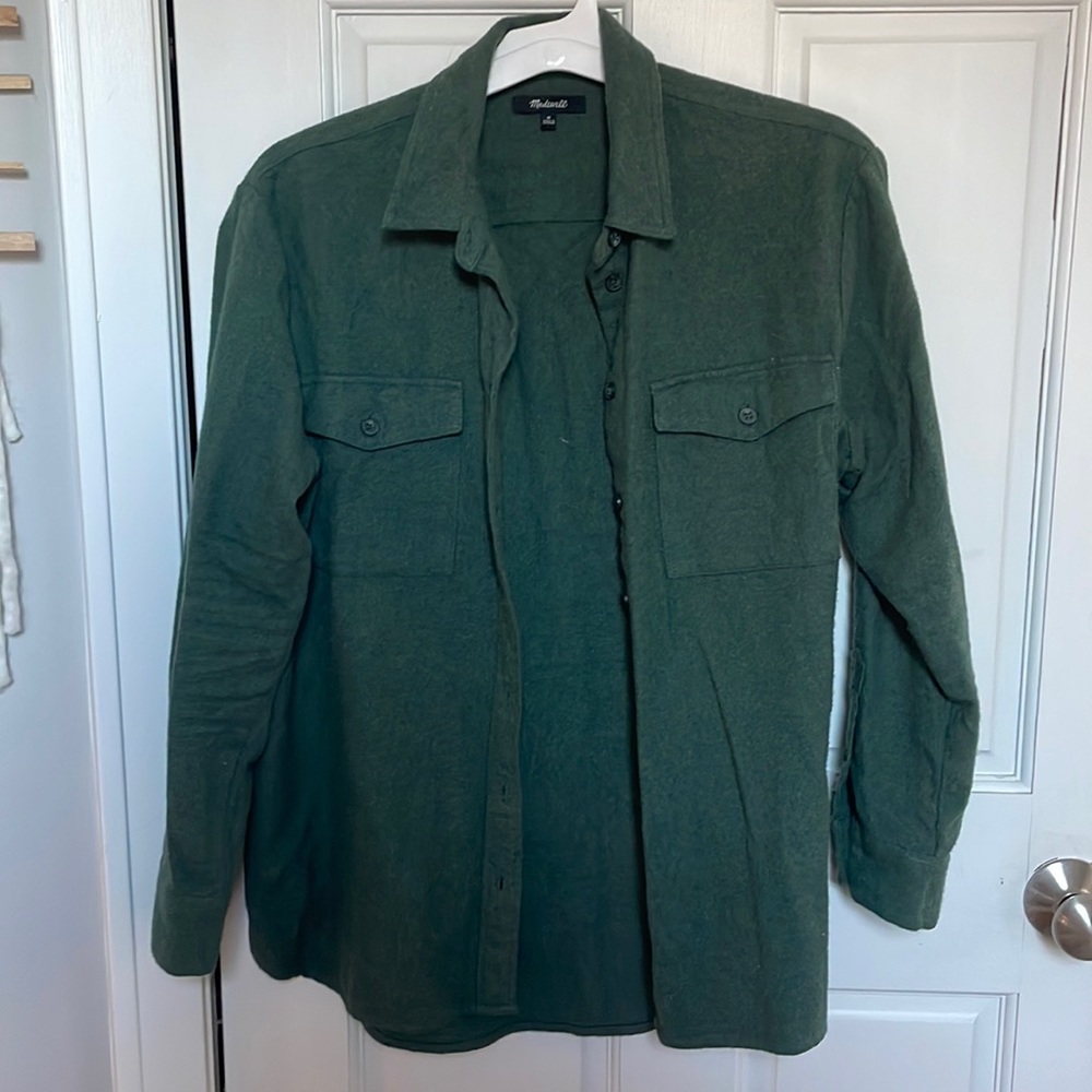 Madewell Flannel Button Up